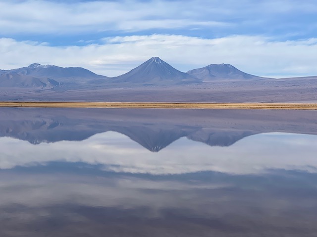 Foto das montanhas de San Pedro de Atacama