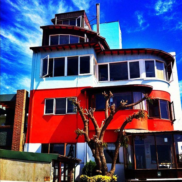 Photo of La Sebastiana house in Chile