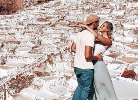 Photo of man and woman in Peru