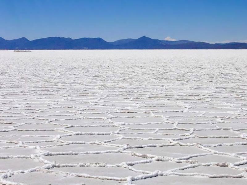 Photo of salt flats in San Pedro de Atacama