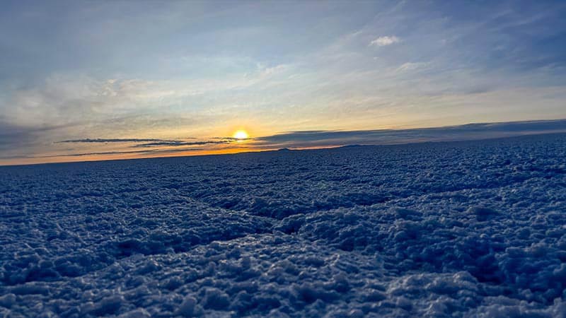 Photo of salt flats in San Pedro de Atacama